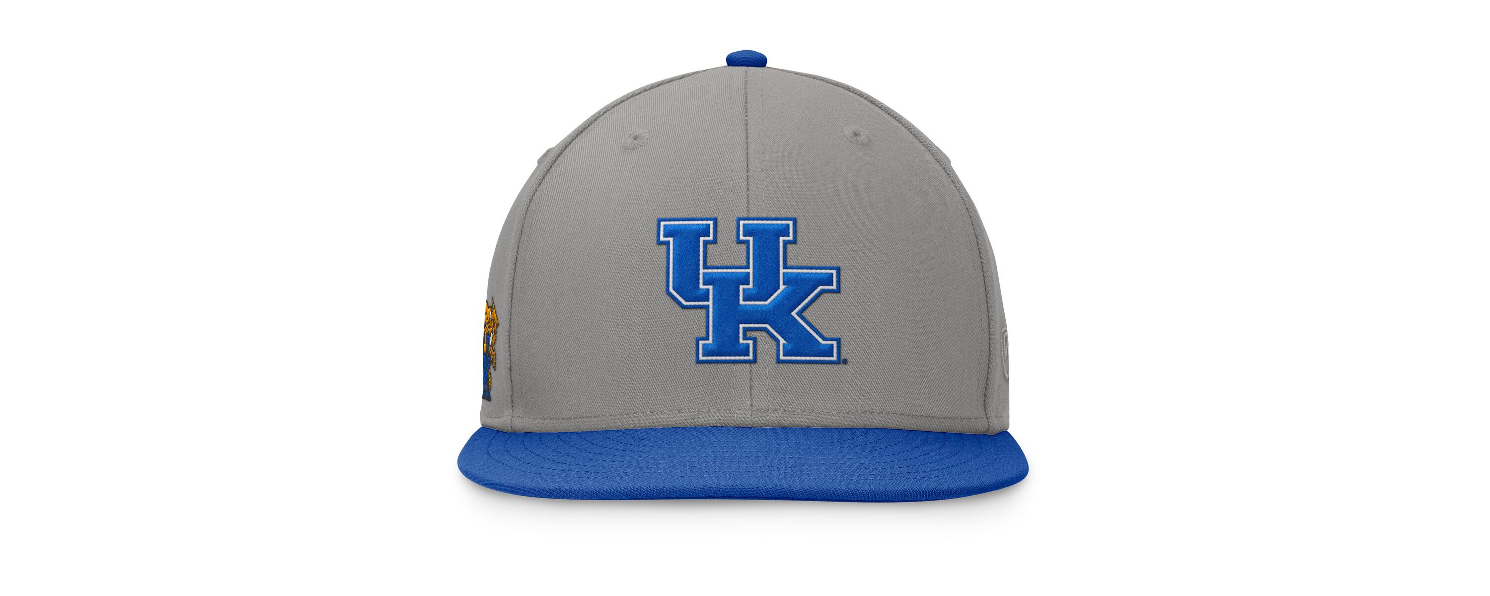 NCAA Gray/Royal Kentucky Wildcats Rally Two-Tone Fitted Hat