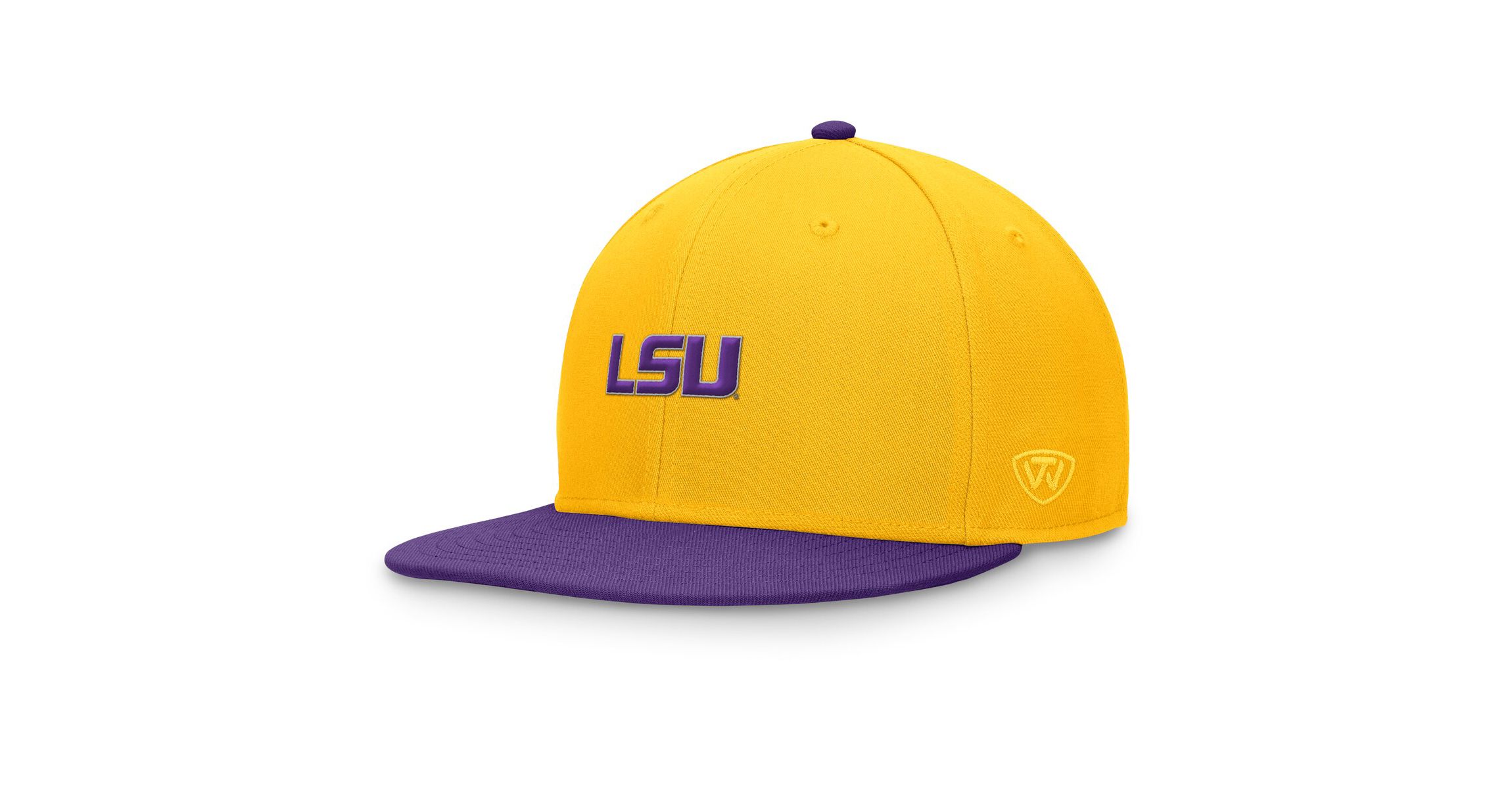 NCAA Gold/Purple LSU Tigers Rally Two-Tone Fitted Hat