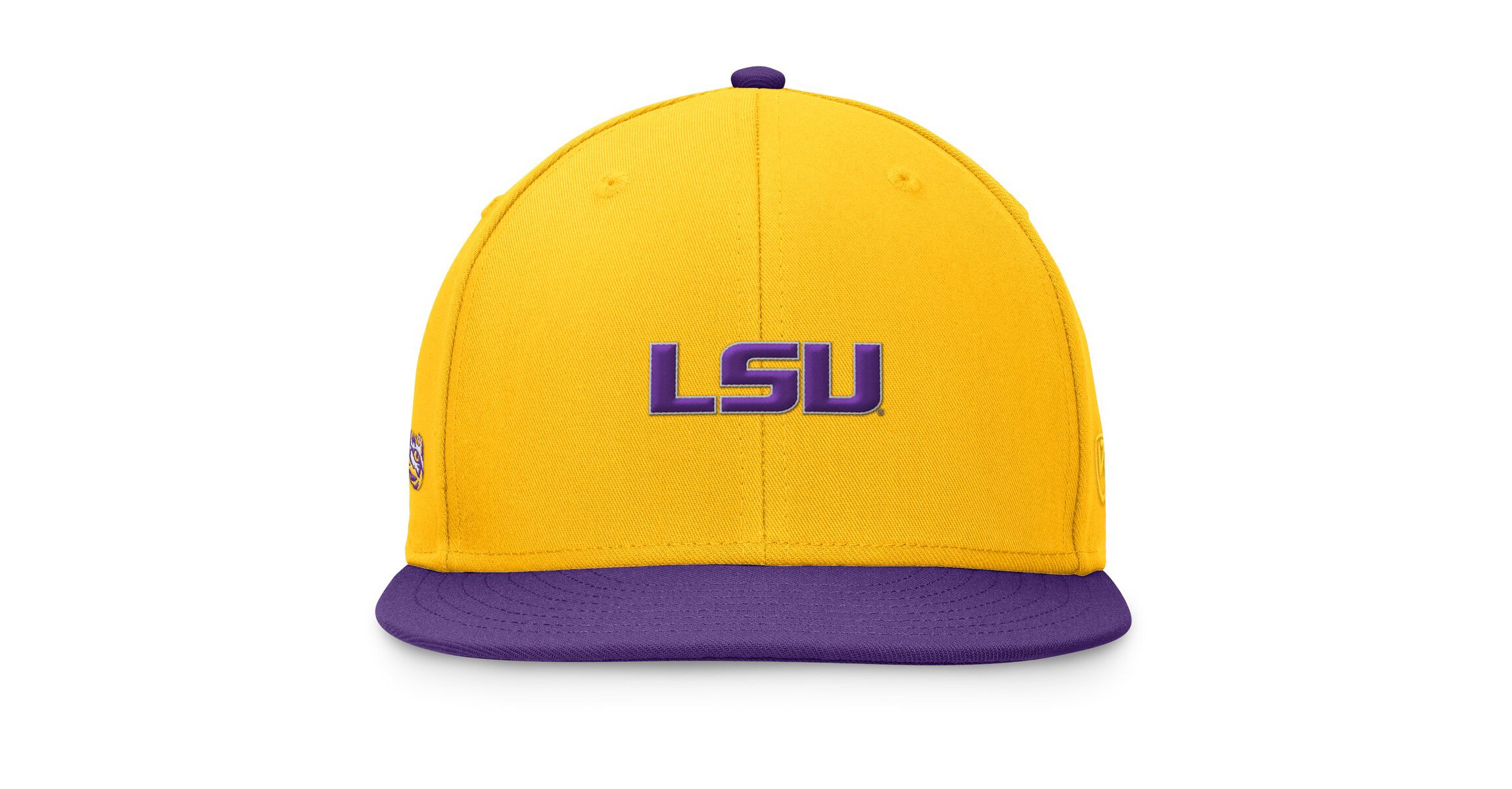 NCAA Gold/Purple LSU Tigers Rally Two-Tone Fitted Hat