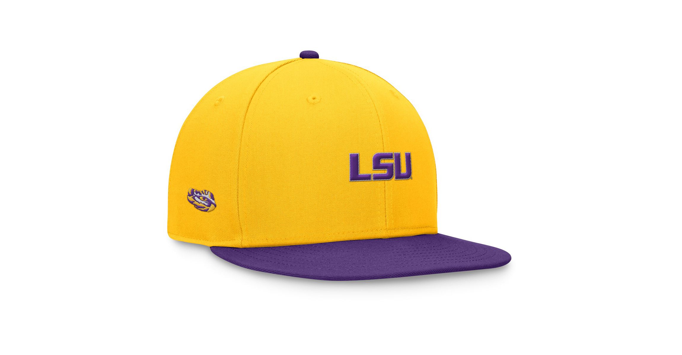 NCAA Gold/Purple LSU Tigers Rally Two-Tone Fitted Hat
