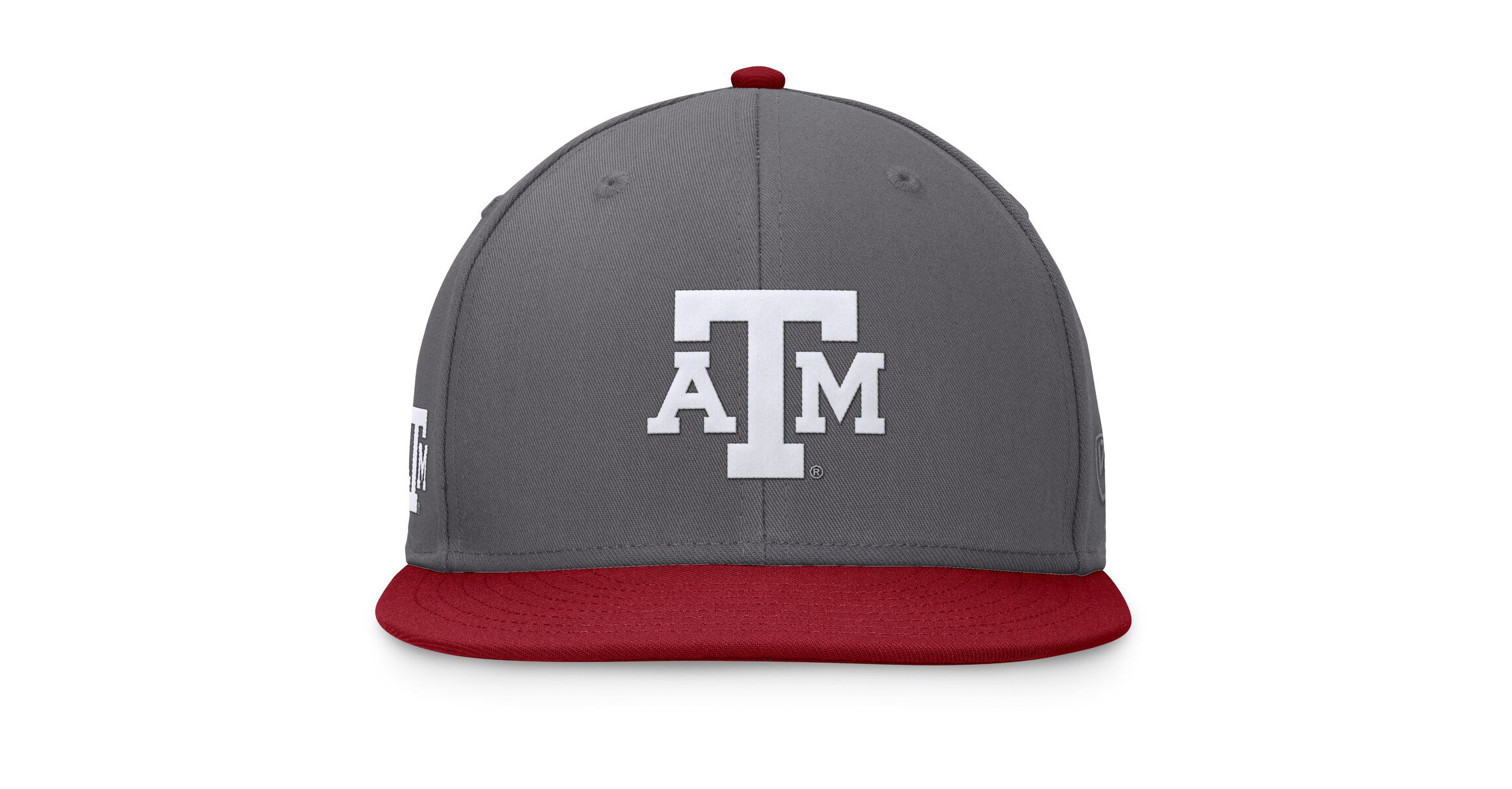 NCAA Gray/Maroon Texas A&M Aggies Rally Two-Tone Fitted Hat