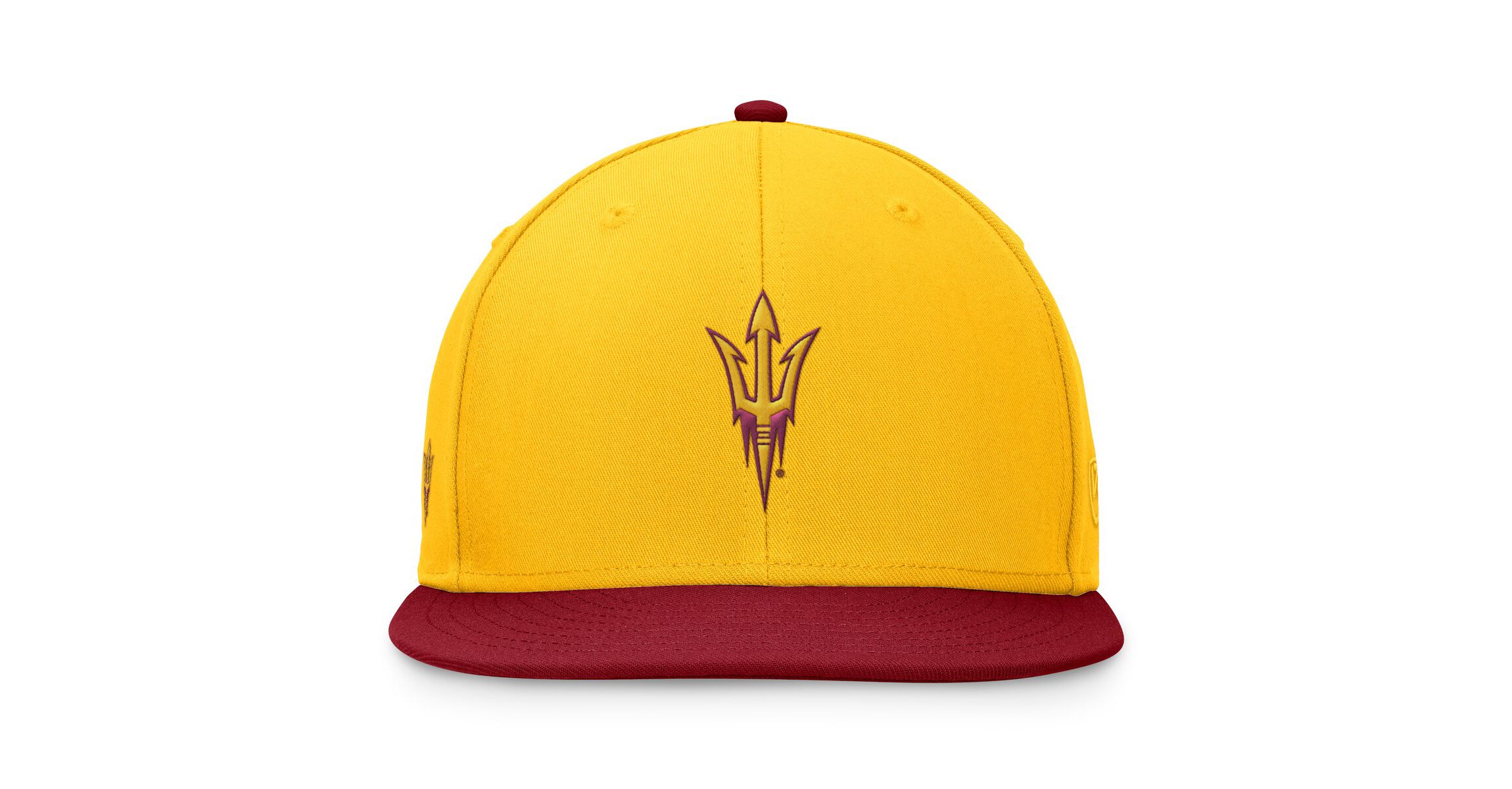 NCAA Gold/Maroon Arizona State Sun Devils Rally Two-Tone Fitted Hat