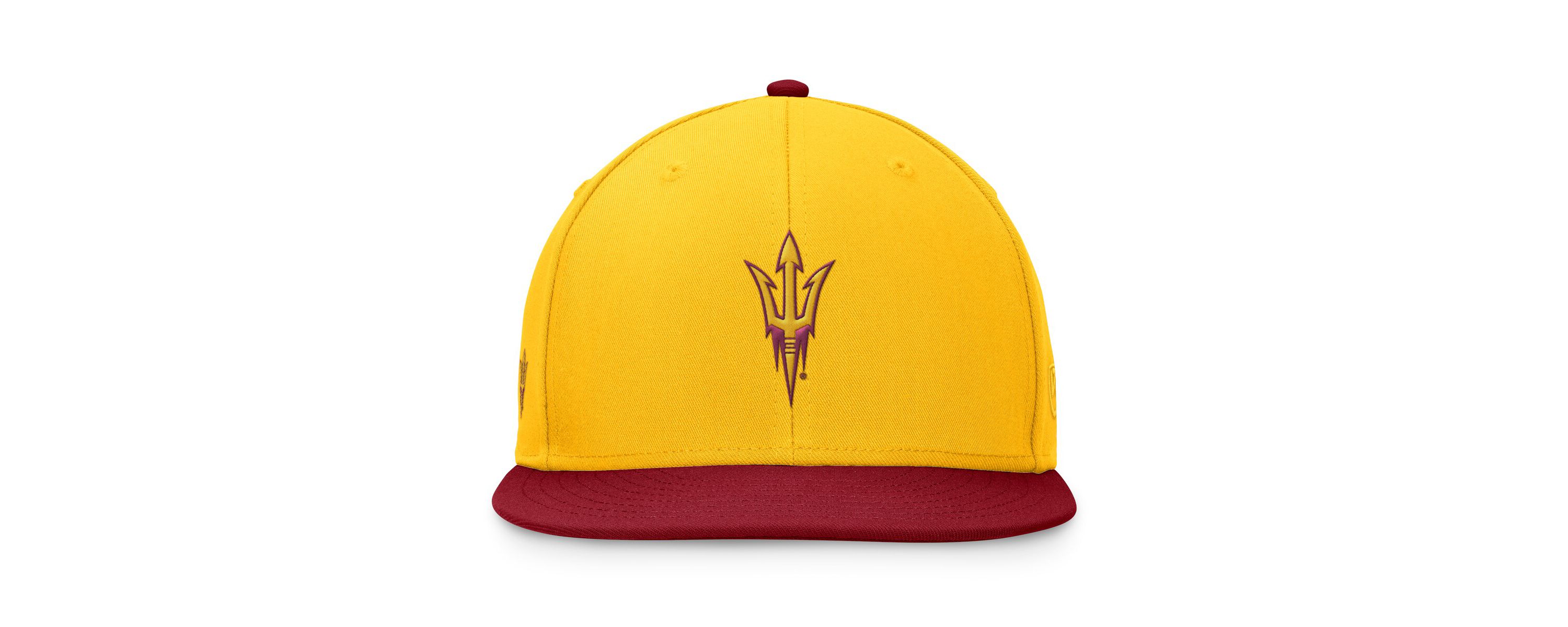 NCAA Gold/Maroon Arizona State Sun Devils Rally Two-Tone Fitted Hat