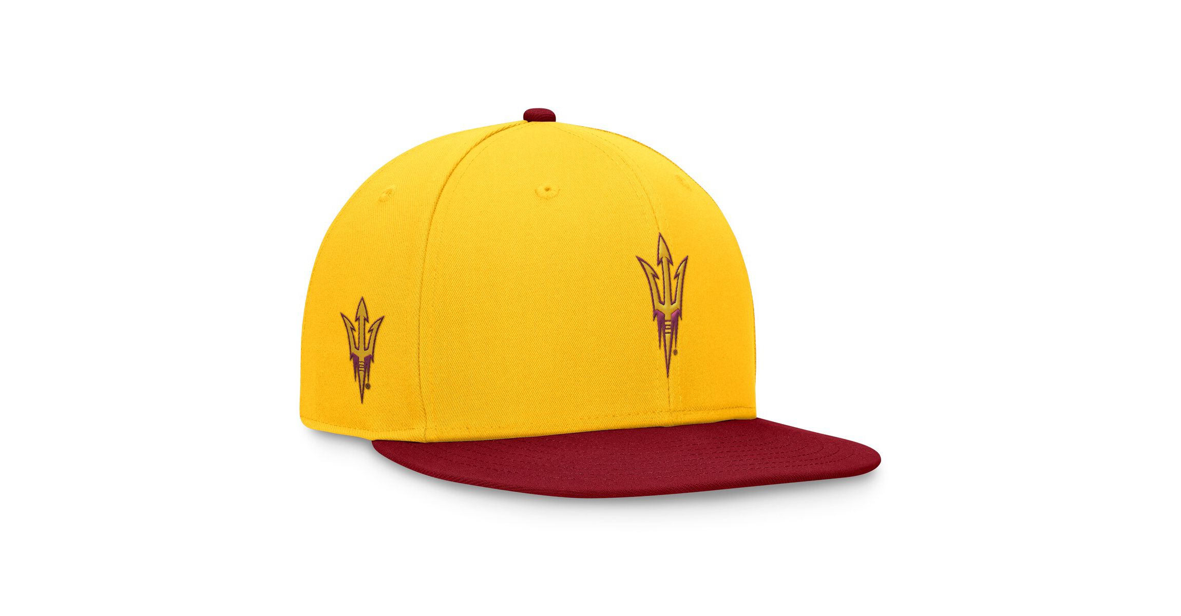 NCAA Gold/Maroon Arizona State Sun Devils Rally Two-Tone Fitted Hat