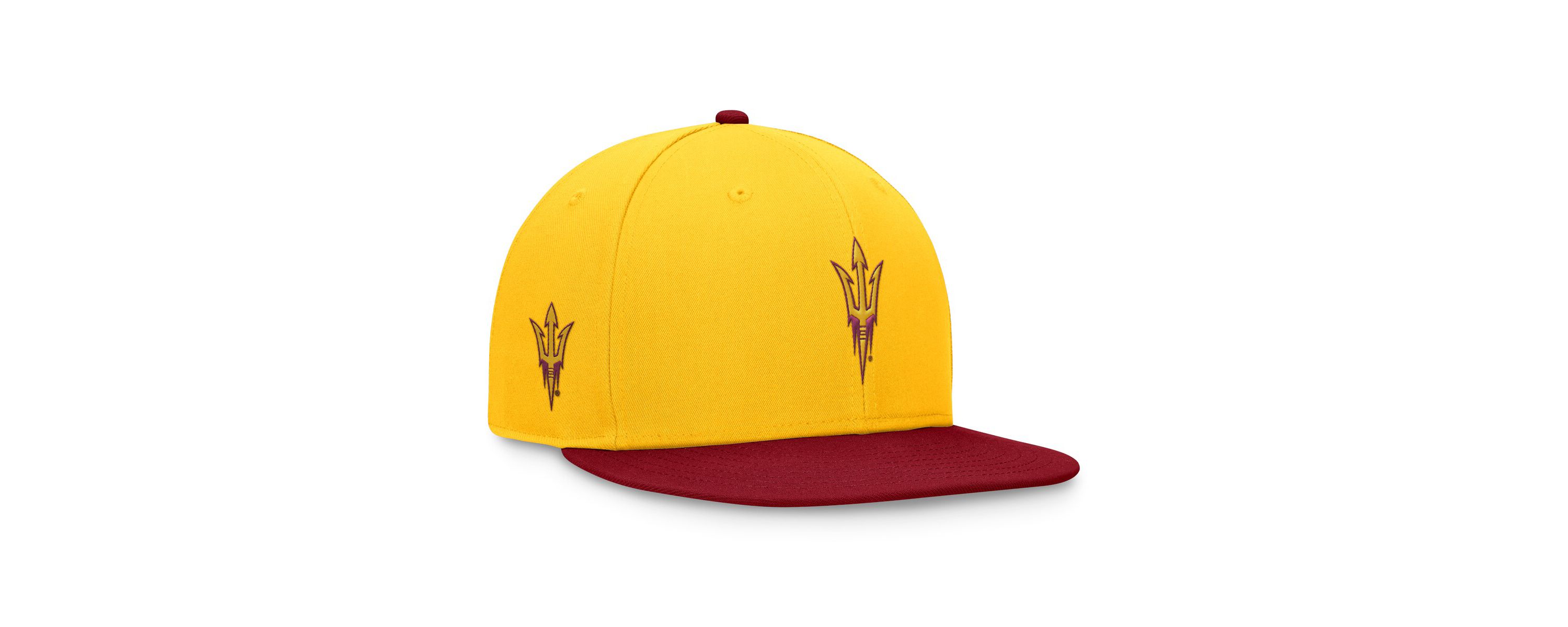 NCAA Gold/Maroon Arizona State Sun Devils Rally Two-Tone Fitted Hat