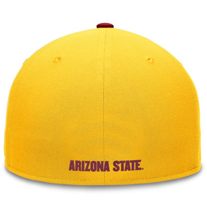 NCAA Gold/Maroon Arizona State Sun Devils Rally Two-Tone Fitted Hat