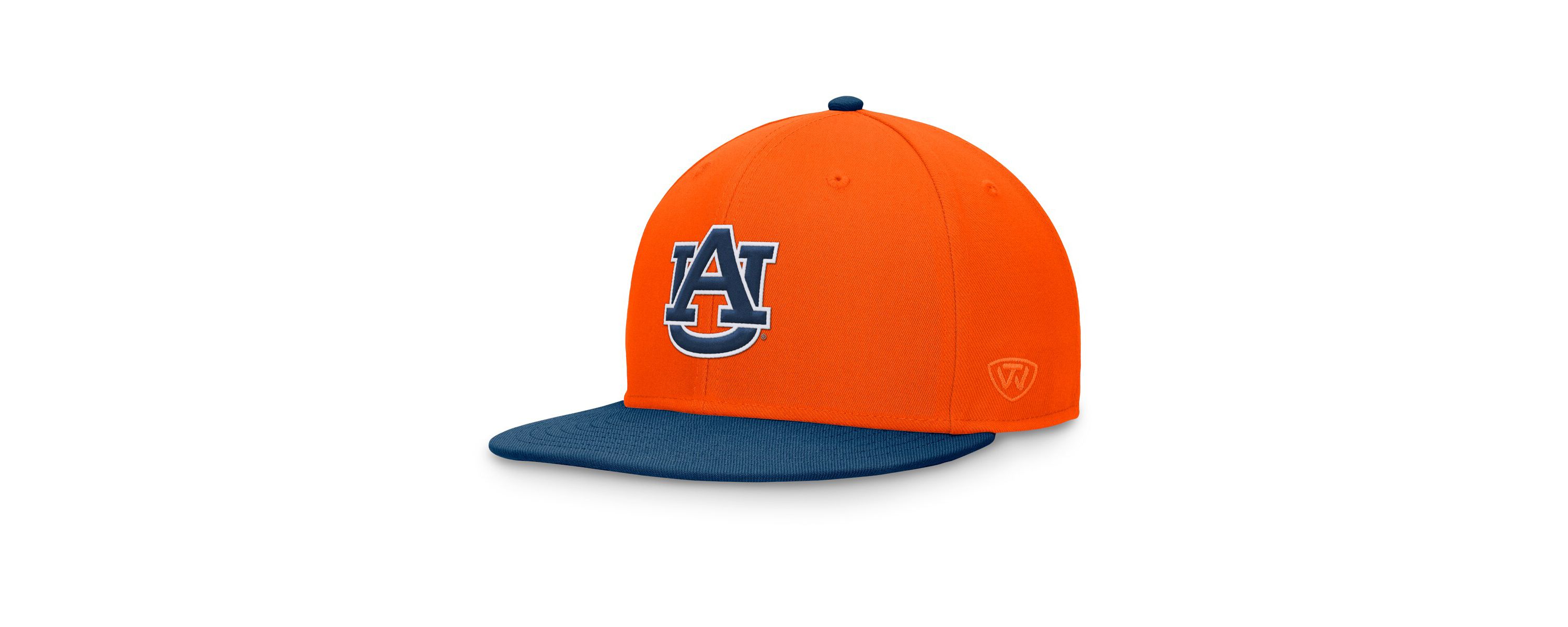 NCAA Orange/Navy Auburn Tigers Rally Two-Tone Fitted Hat