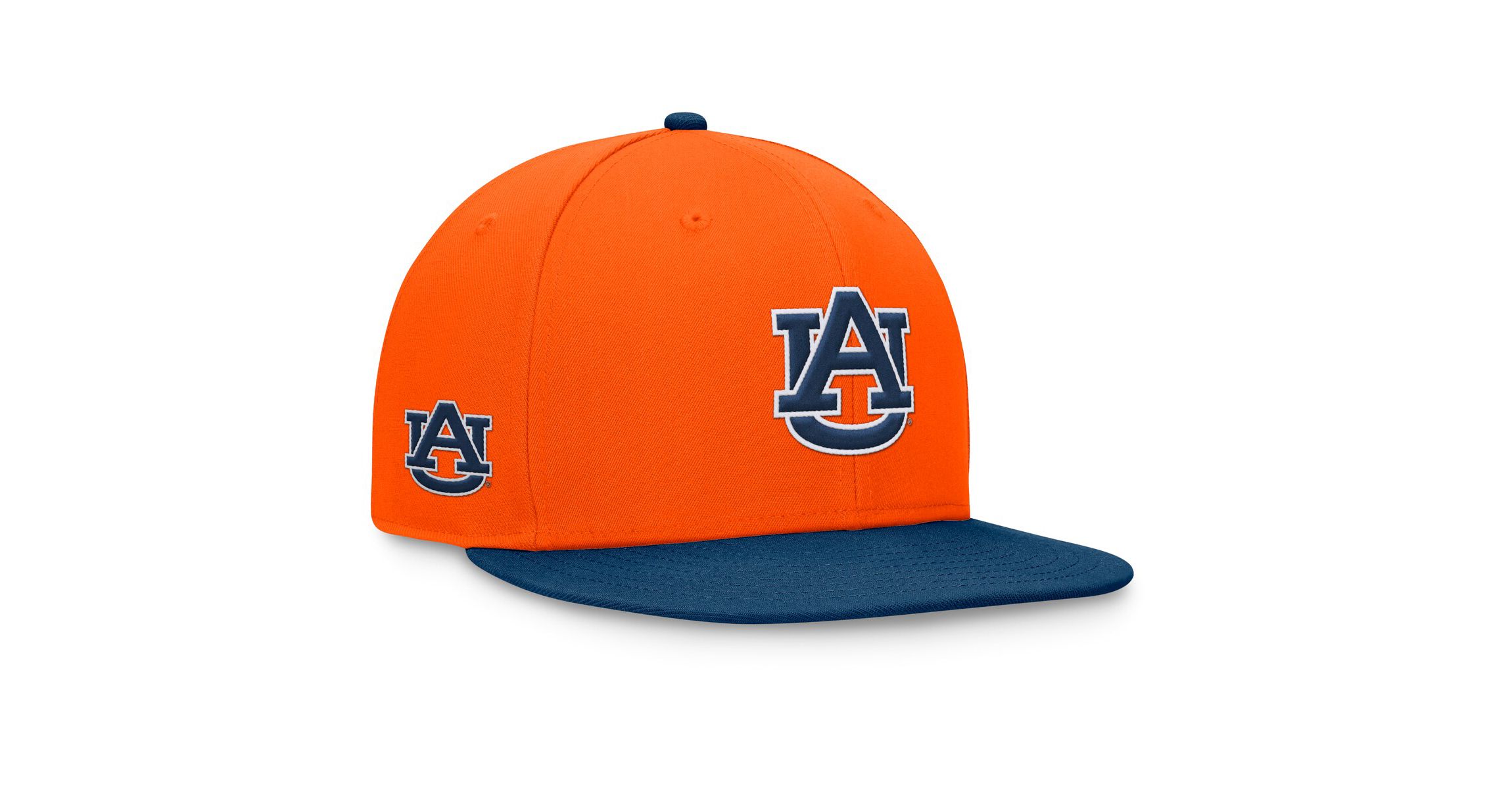 NCAA Orange/Navy Auburn Tigers Rally Two-Tone Fitted Hat