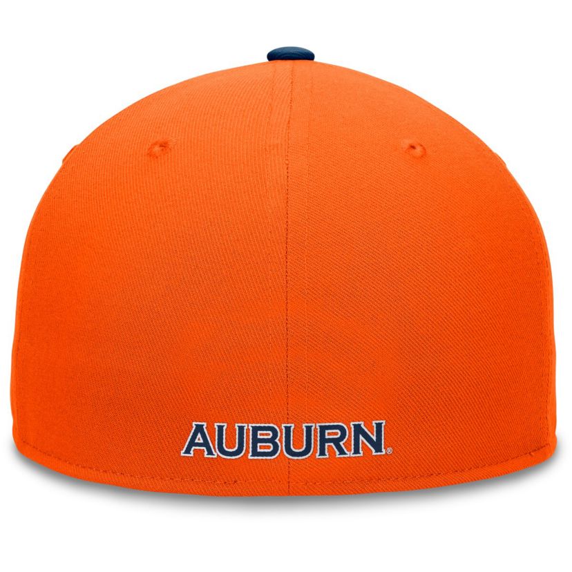 NCAA Orange/Navy Auburn Tigers Rally Two-Tone Fitted Hat