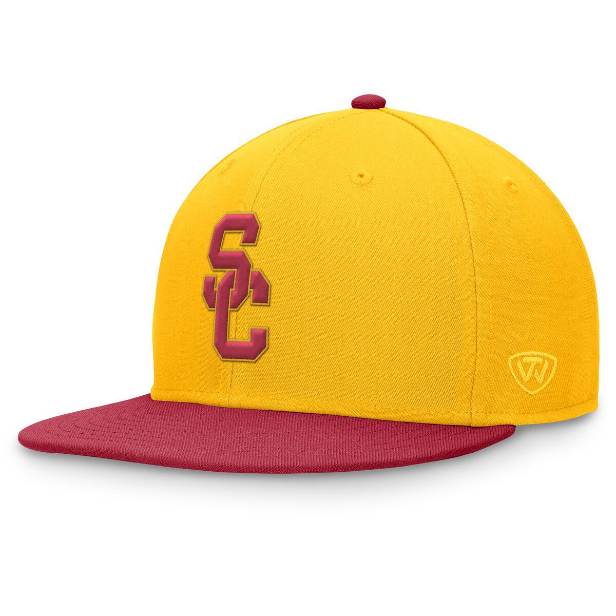 NCAA Gold/Cardinal USC Trojans Rally Two-Tone Fitted Hat