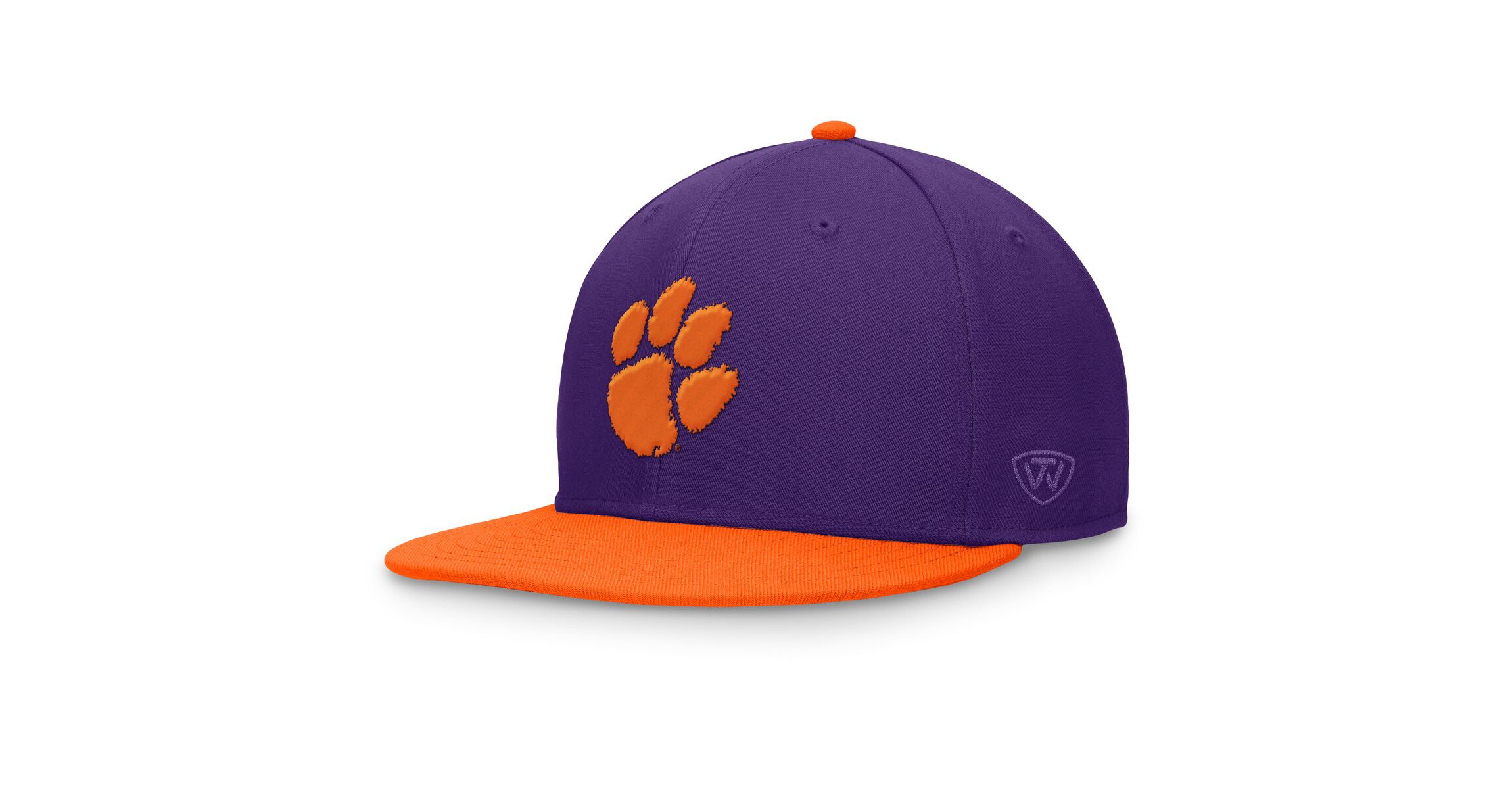 NCAA Purple/Orange Clemson Tigers Rally Two-Tone Fitted Hat