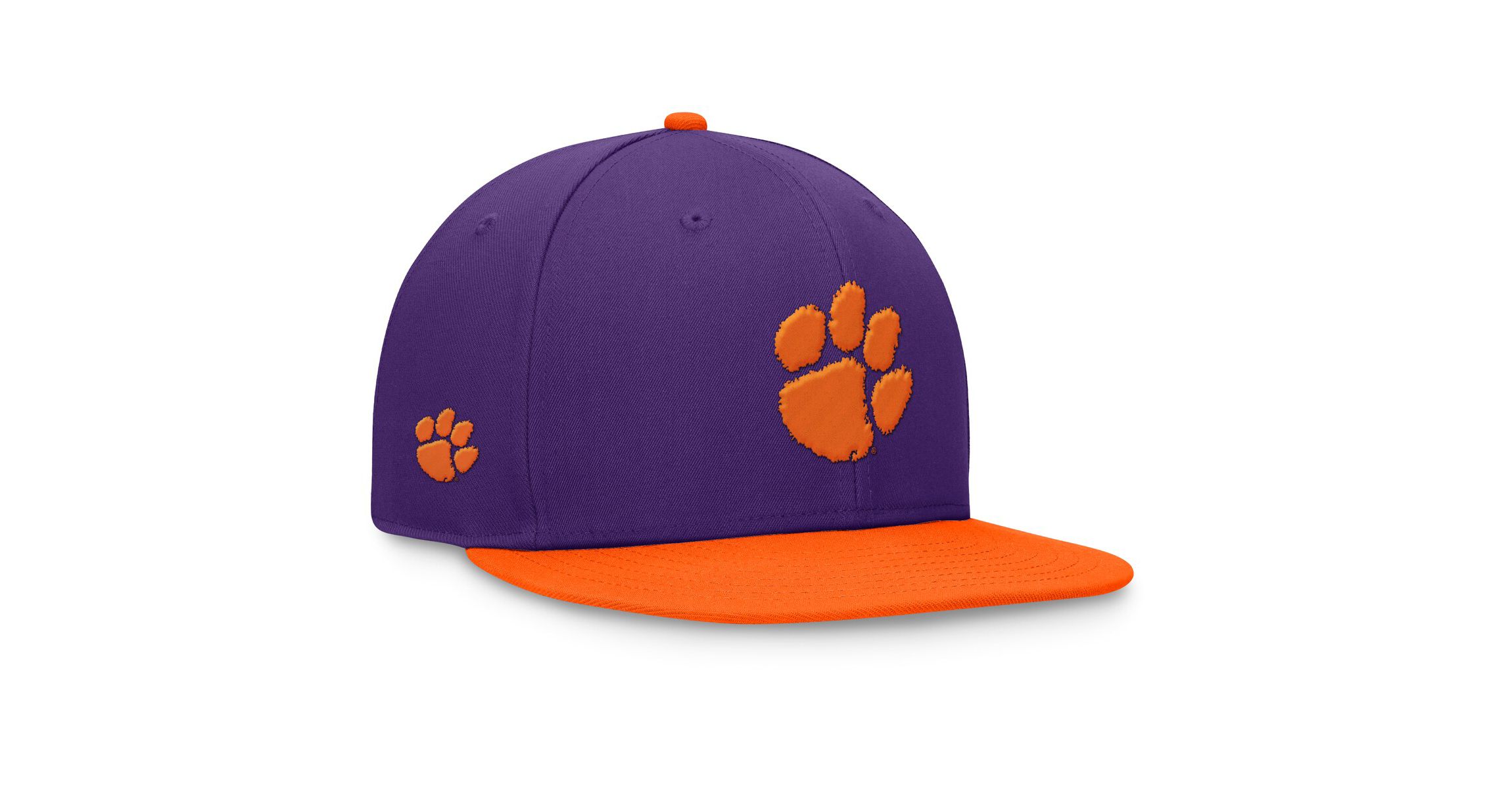 NCAA Purple/Orange Clemson Tigers Rally Two-Tone Fitted Hat