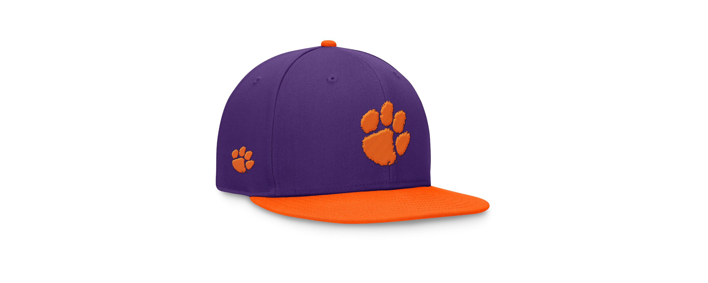 NCAA Purple/Orange Clemson Tigers Rally Two-Tone Fitted Hat