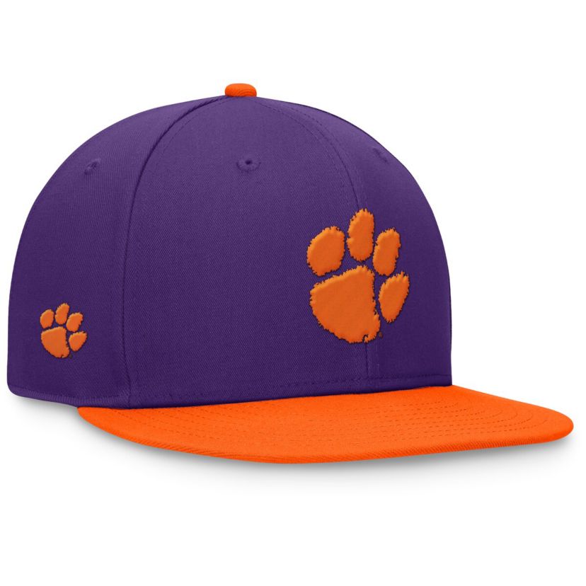 NCAA Purple/Orange Clemson Tigers Rally Two-Tone Fitted Hat
