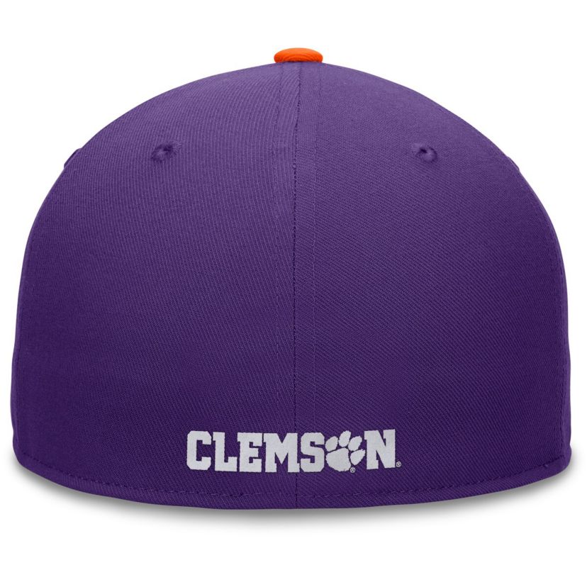 NCAA Purple/Orange Clemson Tigers Rally Two-Tone Fitted Hat