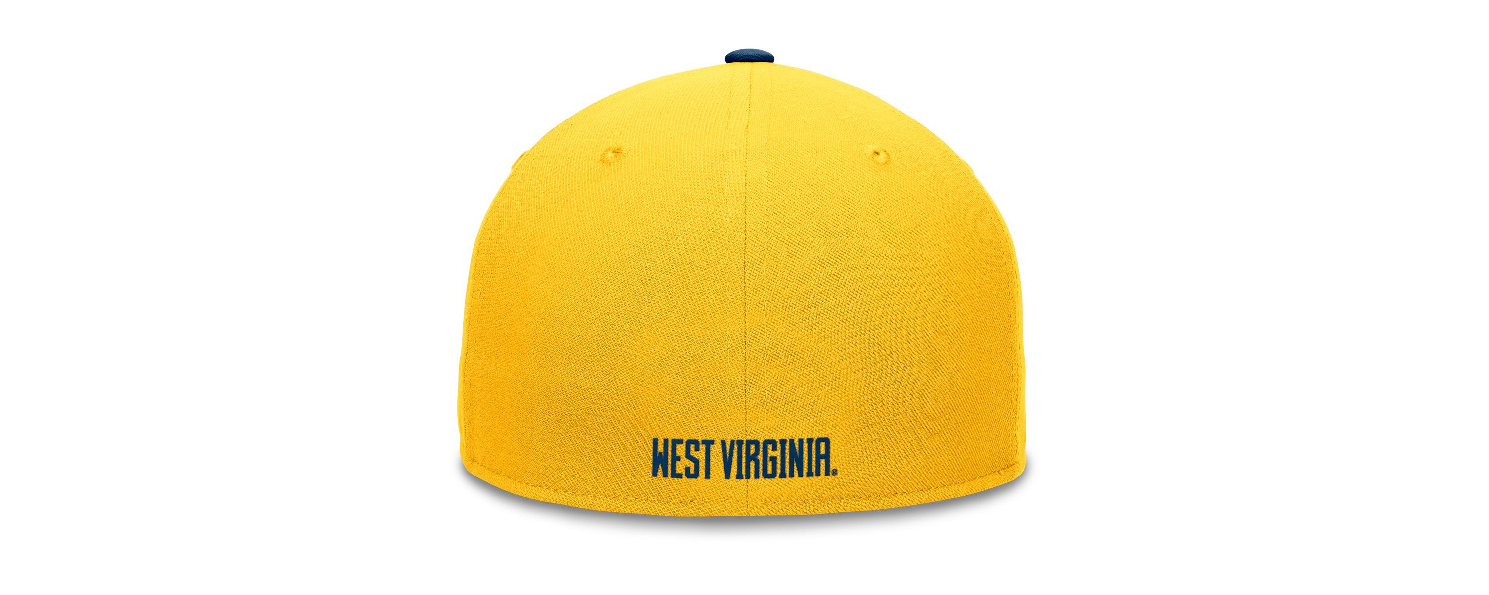 NCAA Gold/Navy West Virginia Mountaineers Rally Two-Tone Fitted Hat