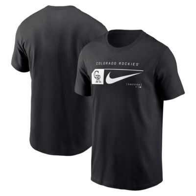 Men's MLB Nike Colorado Rockies Fashion Graphic Swoosh T-Shirt