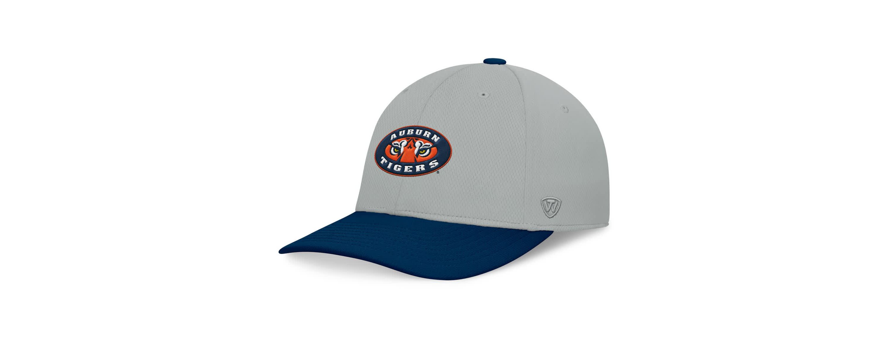 NCAA Gray/Navy Auburn Tigers Mick Flex Hat