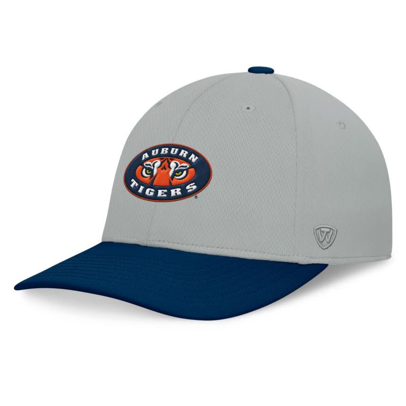 NCAA Gray/Navy Auburn Tigers Mick Flex Hat