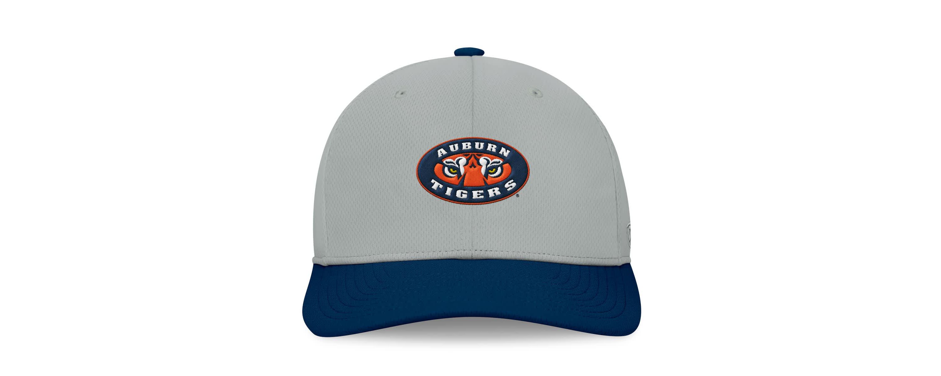 NCAA Gray/Navy Auburn Tigers Mick Flex Hat