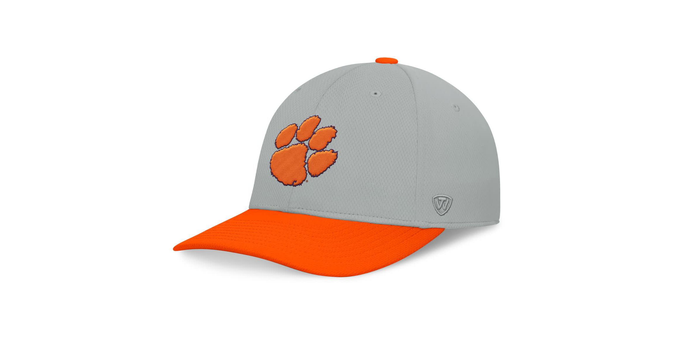 NCAA Gray/Orange Clemson Tigers Mick Flex Hat