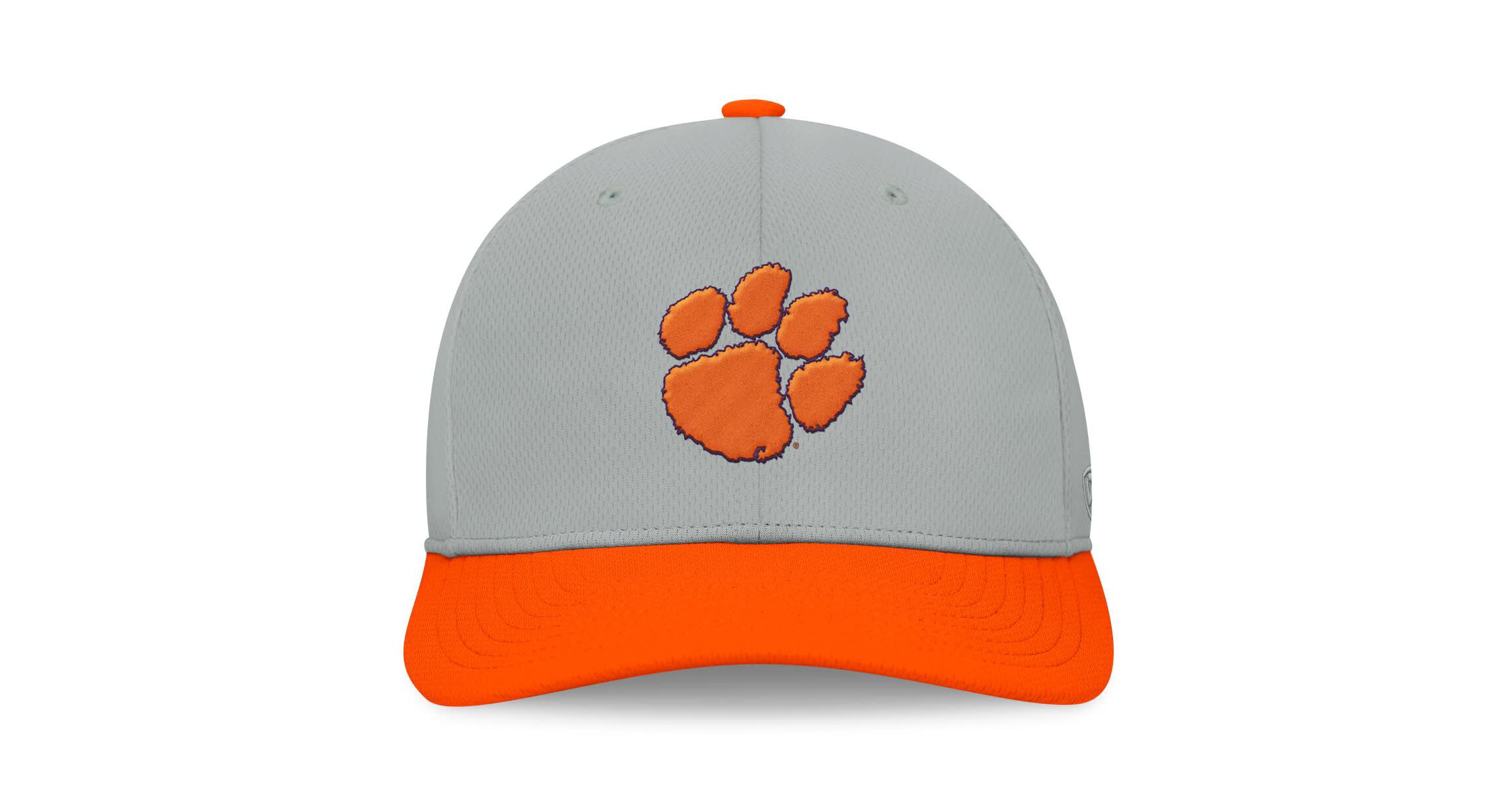 NCAA Gray/Orange Clemson Tigers Mick Flex Hat