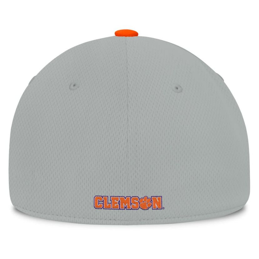 NCAA Gray/Orange Clemson Tigers Mick Flex Hat