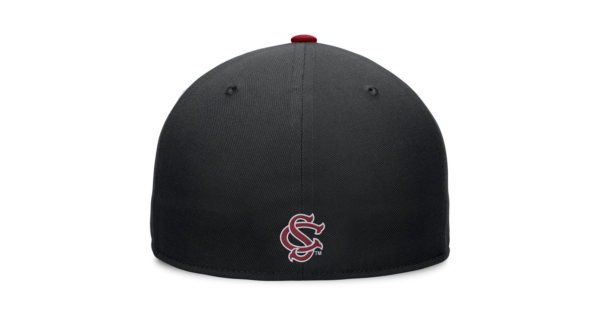 NCAA White/Garnet South Carolina Gamecocks Tri-Tone Collector Fitted Hat