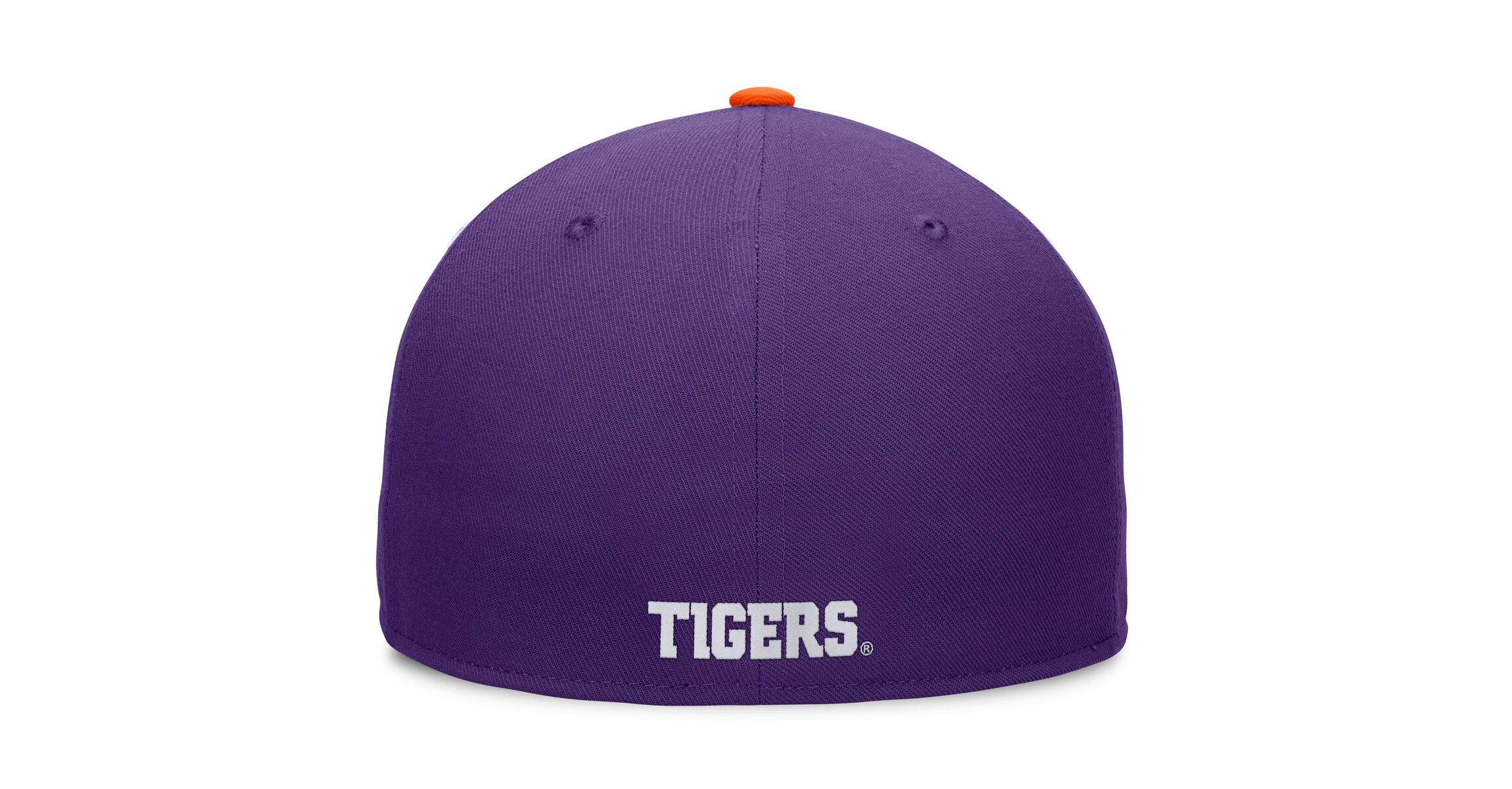 NCAA White/Orange Clemson Tigers Tri-Tone Collector Fitted Hat