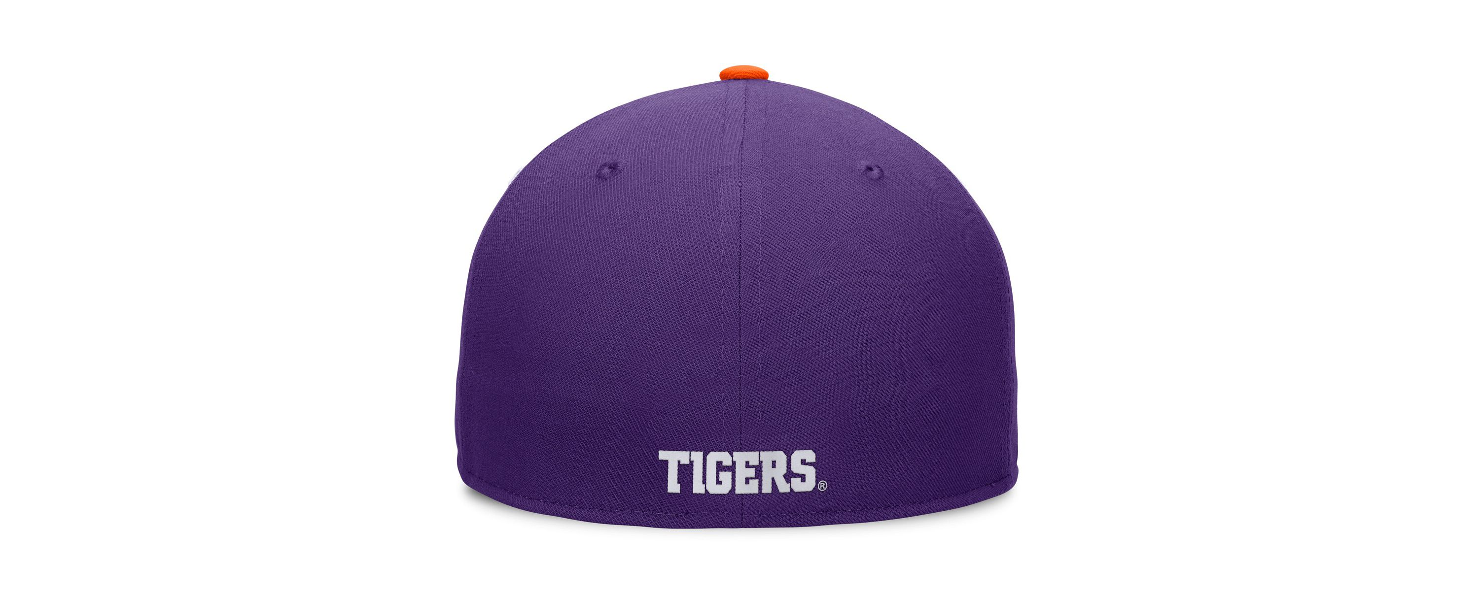 NCAA White/Orange Clemson Tigers Tri-Tone Collector Fitted Hat