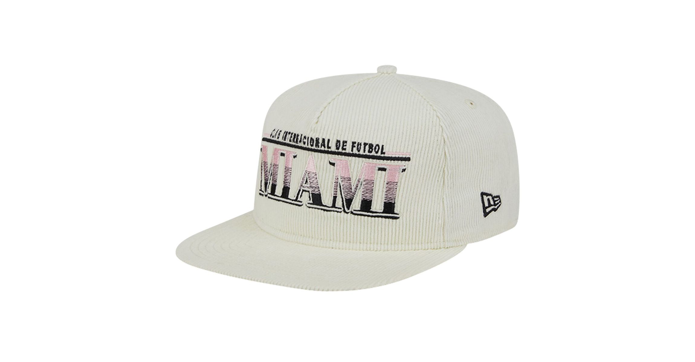 MLS Inter Miami CF Throwback Corduroy Golfer Adjustable Hat