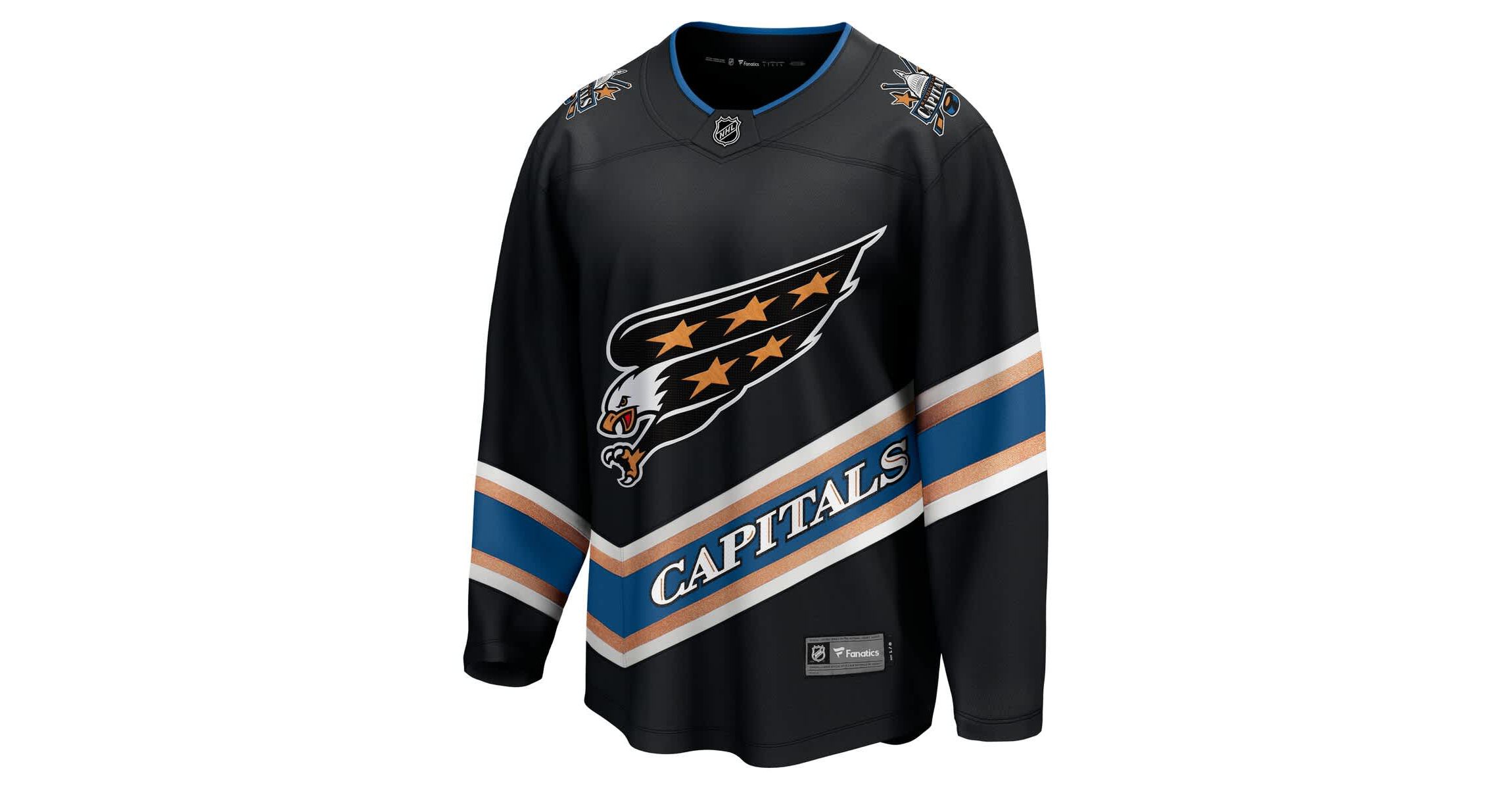 NHL Fanatics Washington Capitals Alternate Breakaway Jersey