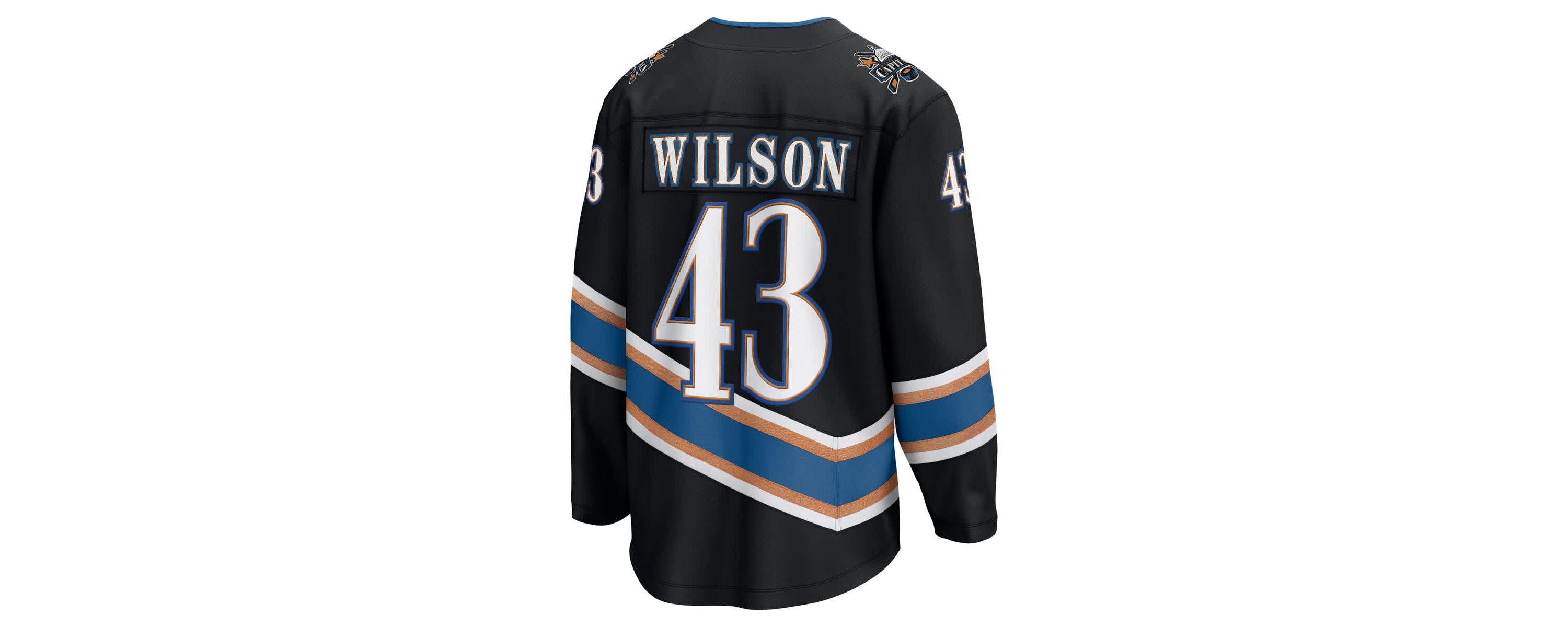 NHL Fanatics Tom Washington Capitals 50th Anniversary Breakaway Jersey