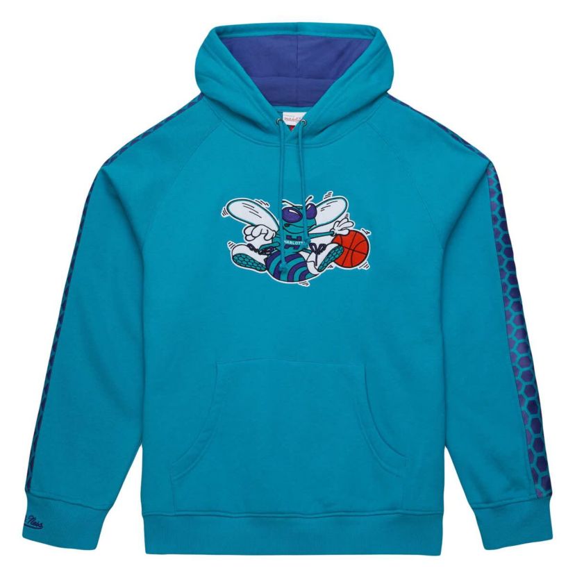 NBA Charlotte Hornets Hardwood Classics Nights Raglan Pullover Hoodie
