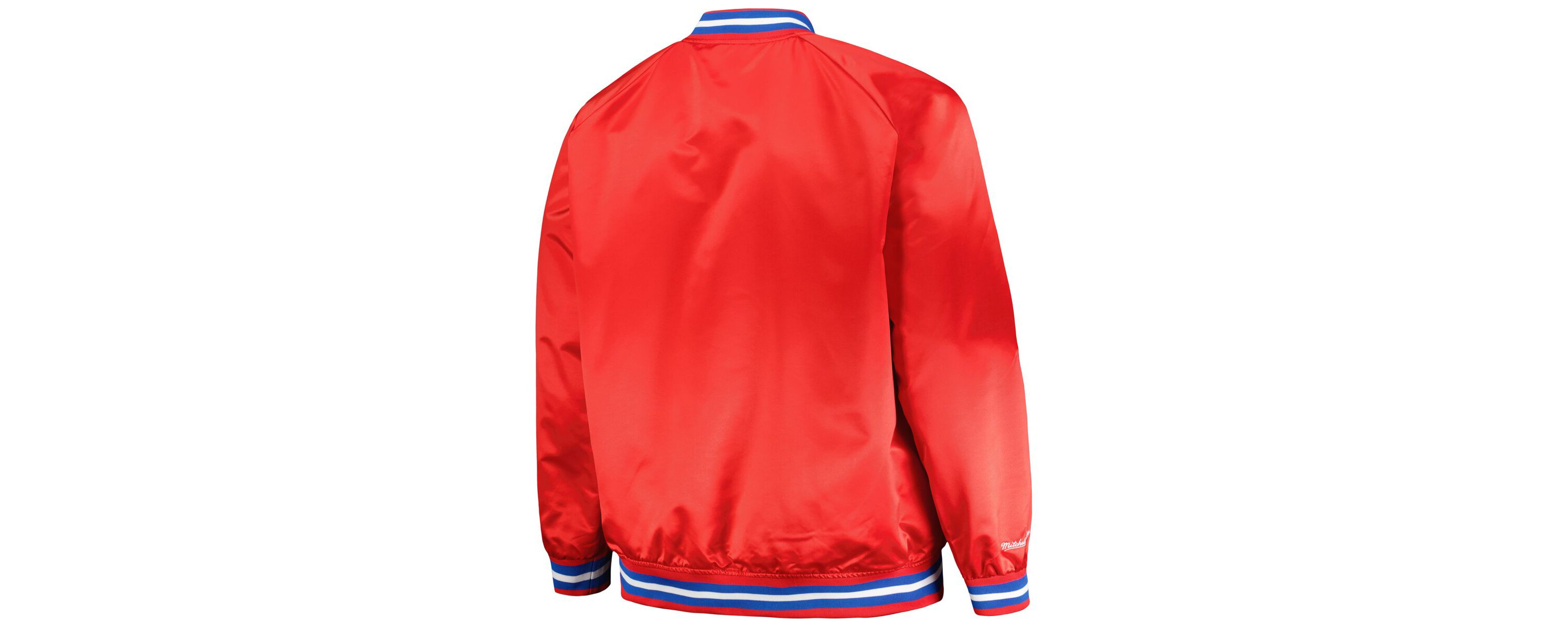 Los Angeles Clippers NBA LA Clippers Hardwood Classics Throwback Wordmark Raglan Full-Snap Jacket