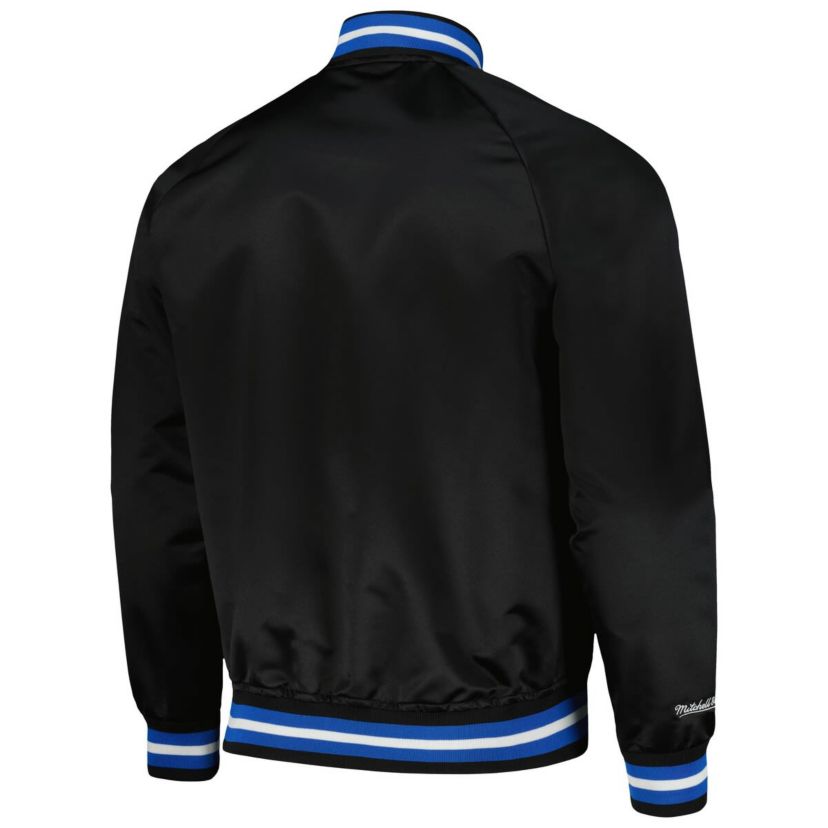 NBA Minnesota Timberwolves Hardwood Classics Throwback Wordmark Raglan Full-Snap Jacket