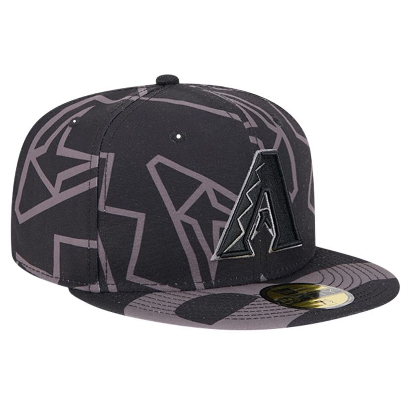 MLB Arizona Diamondbacks Logo Fracture 59FIFTY Fitted Hat