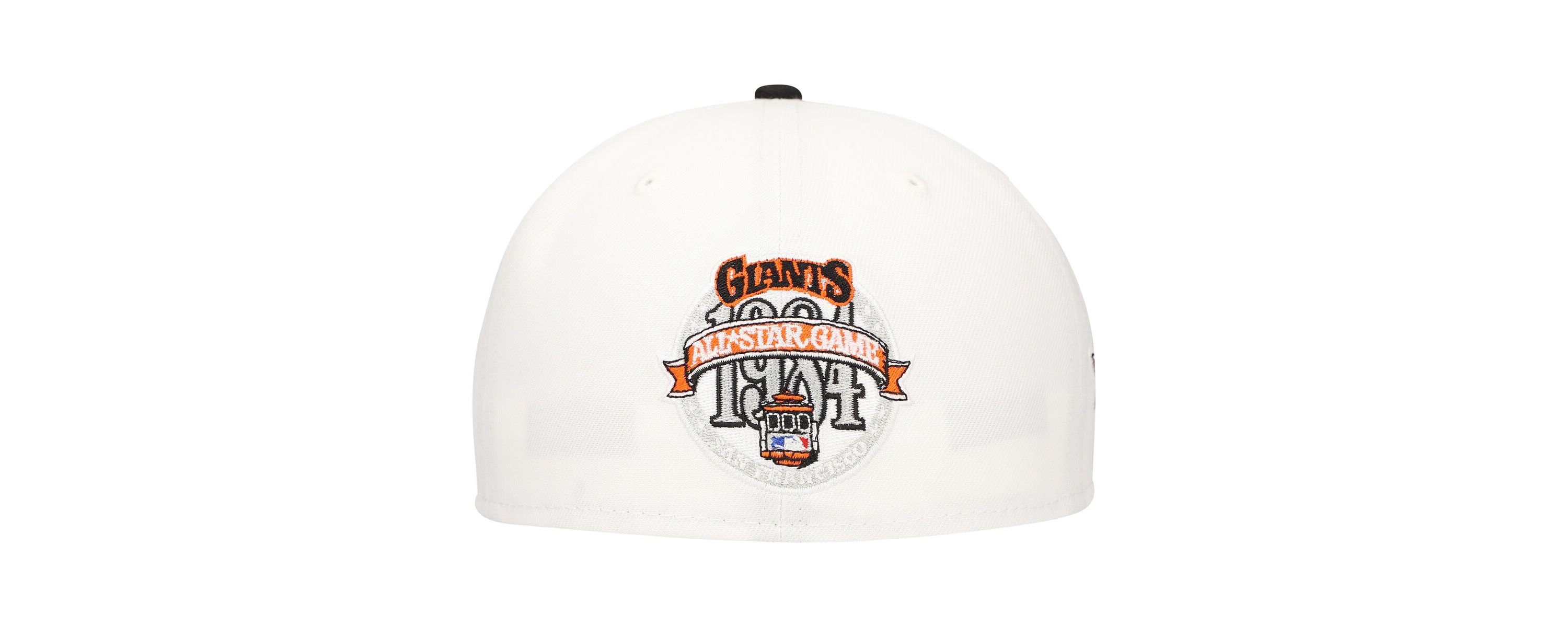 MLB White/Black San Francisco Giants Major Sidepatch 59FIFTY Fitted Hat