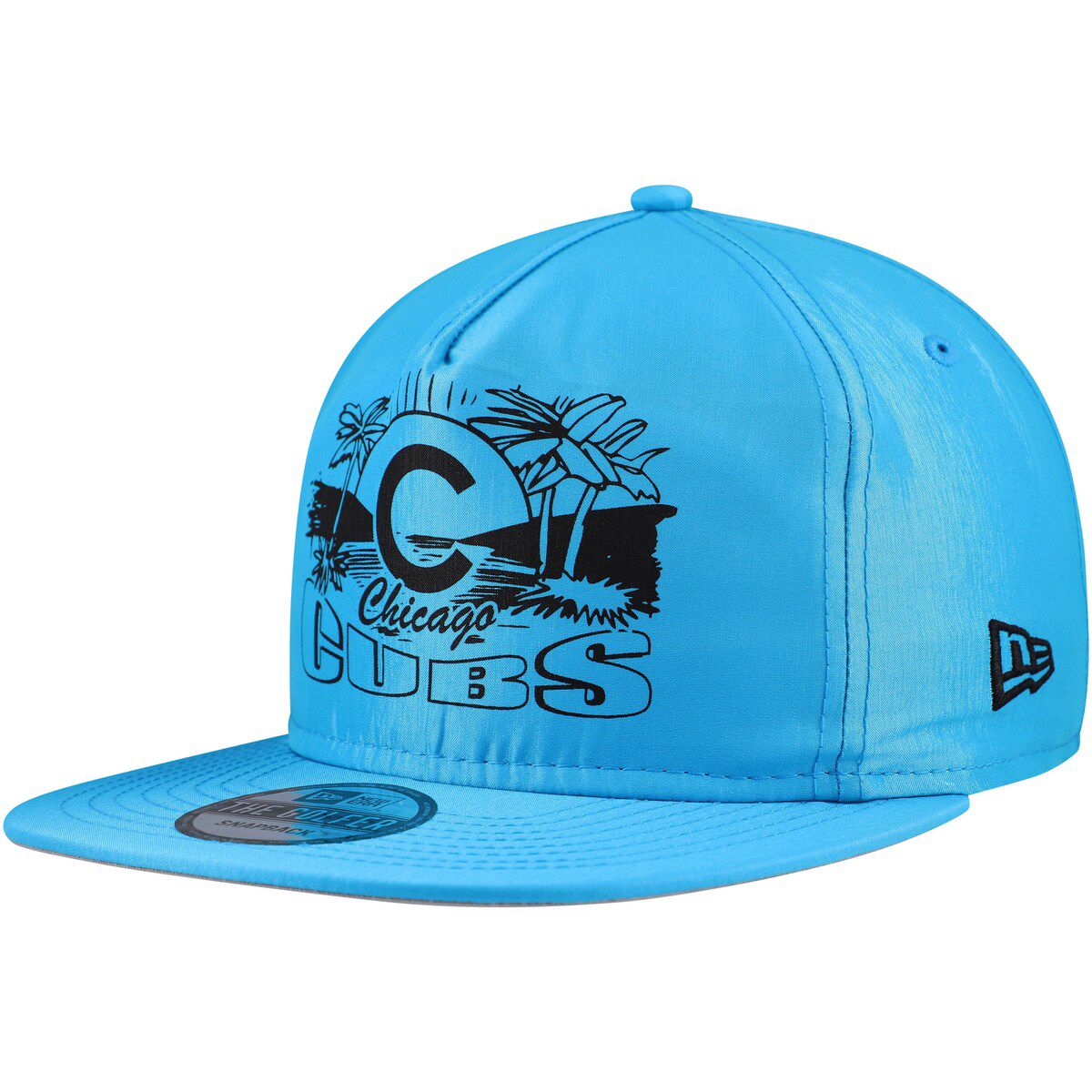 MLB Chicago Cubs Neon Golfer Snapback Hat