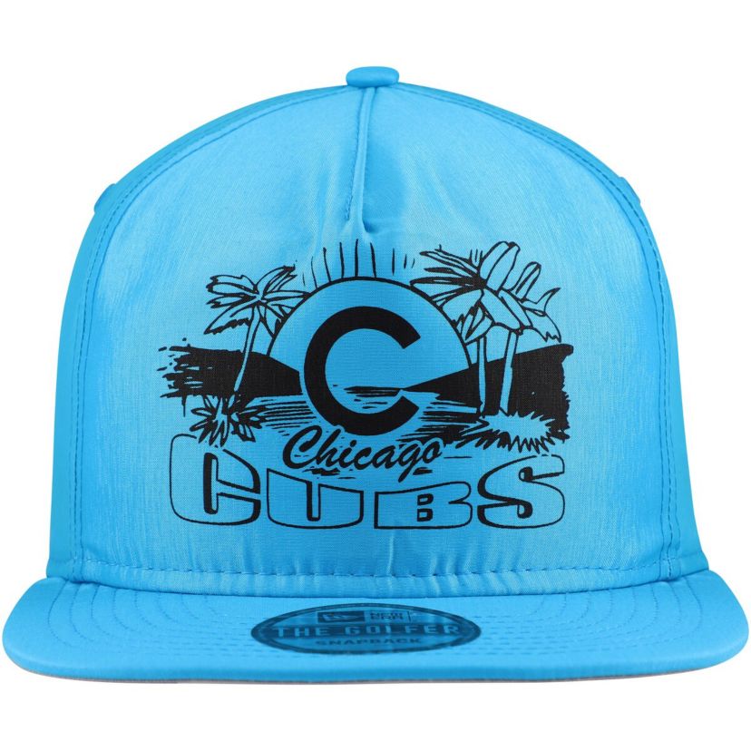 MLB Chicago Cubs Neon Golfer Snapback Hat