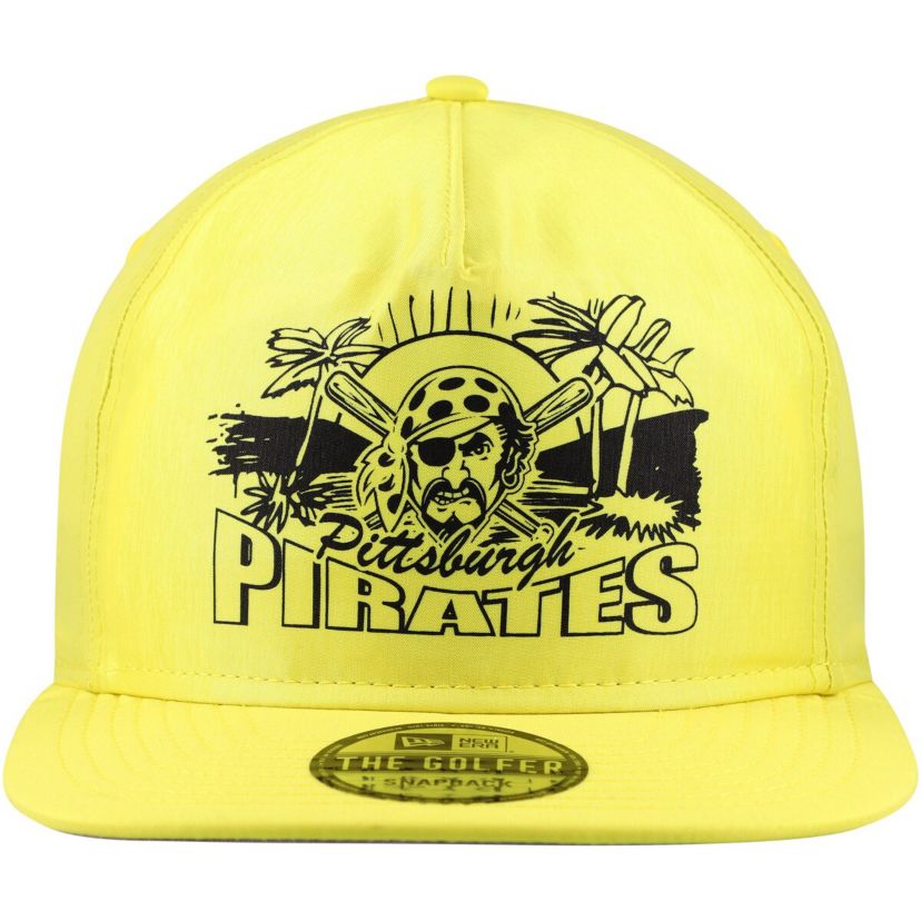 MLB Pittsburgh Pirates Neon Golfer Snapback Hat