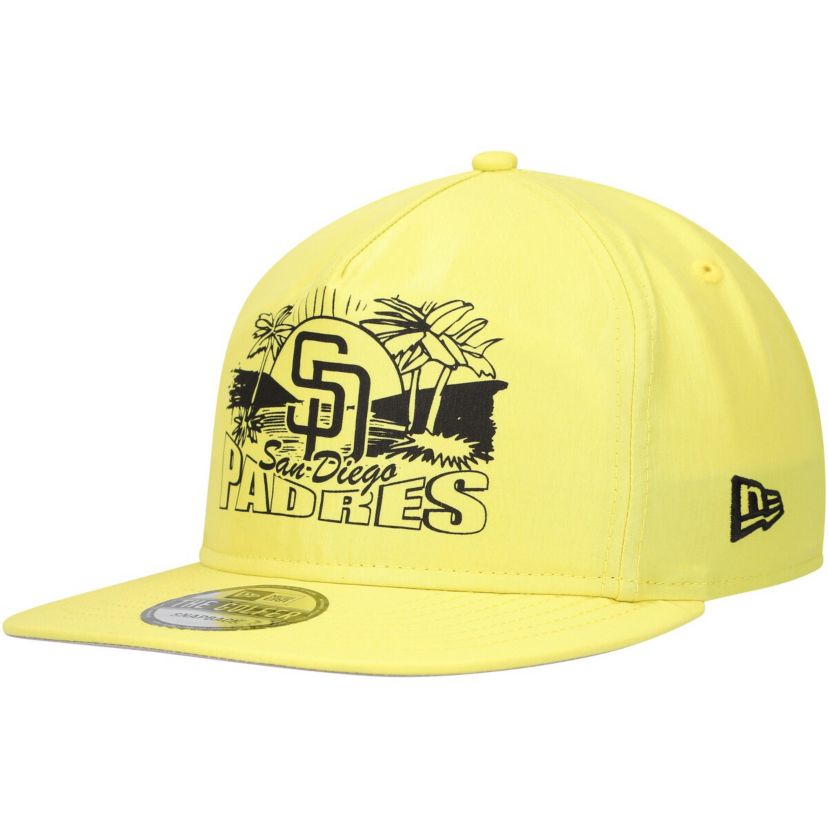 MLB San Diego Padres Neon Golfer Snapback Hat
