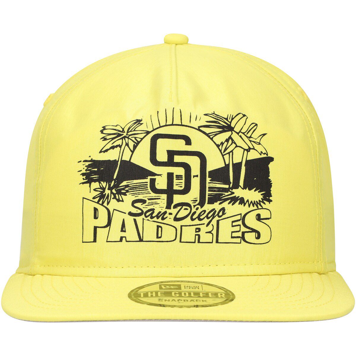 MLB San Diego Padres Neon Golfer Snapback Hat