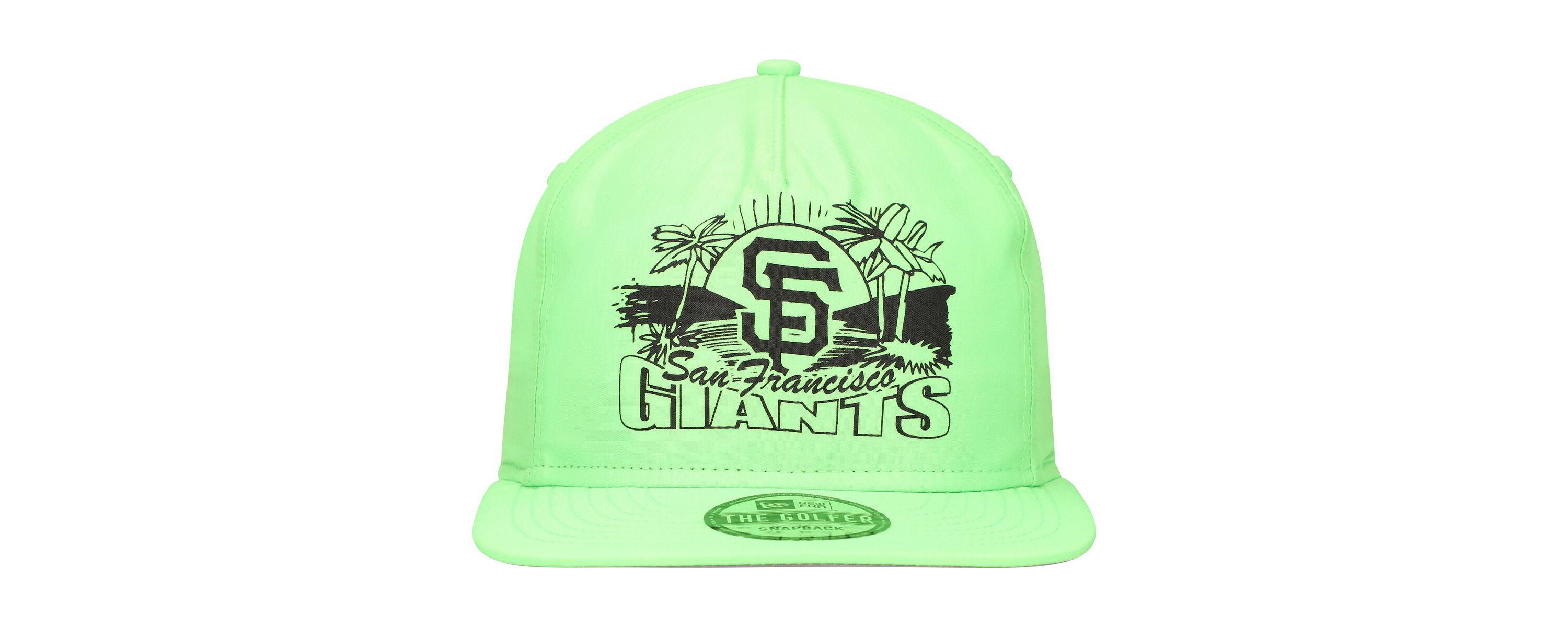 MLB San Francisco Giants Neon Golfer Snapback Hat
