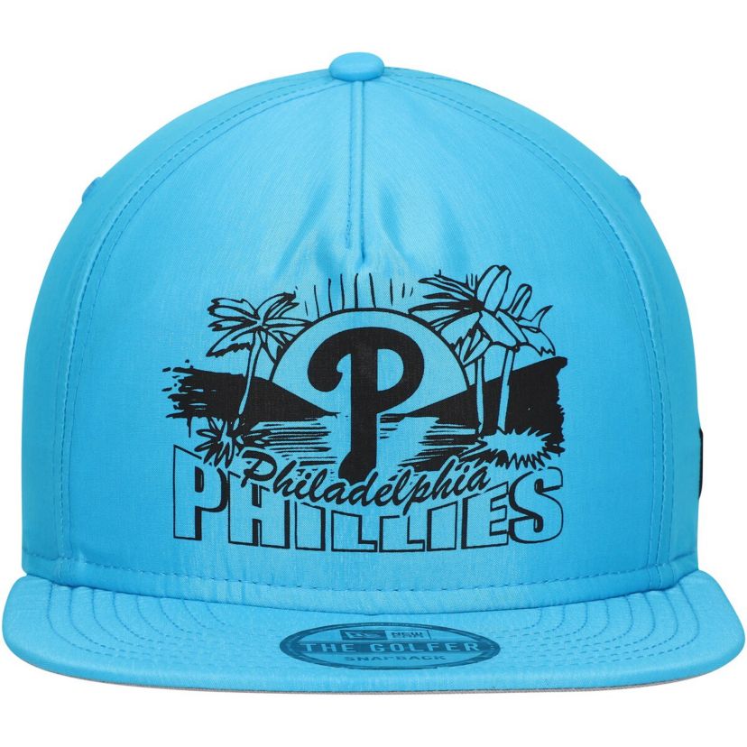 MLB Philadelphia Phillies Neon Golfer Snapback Hat