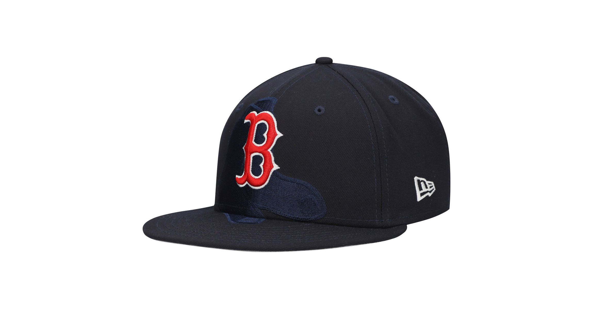 Boston Red Sox MLB Boston Sox Shadow Logo 59FIFTY Fitted Hat