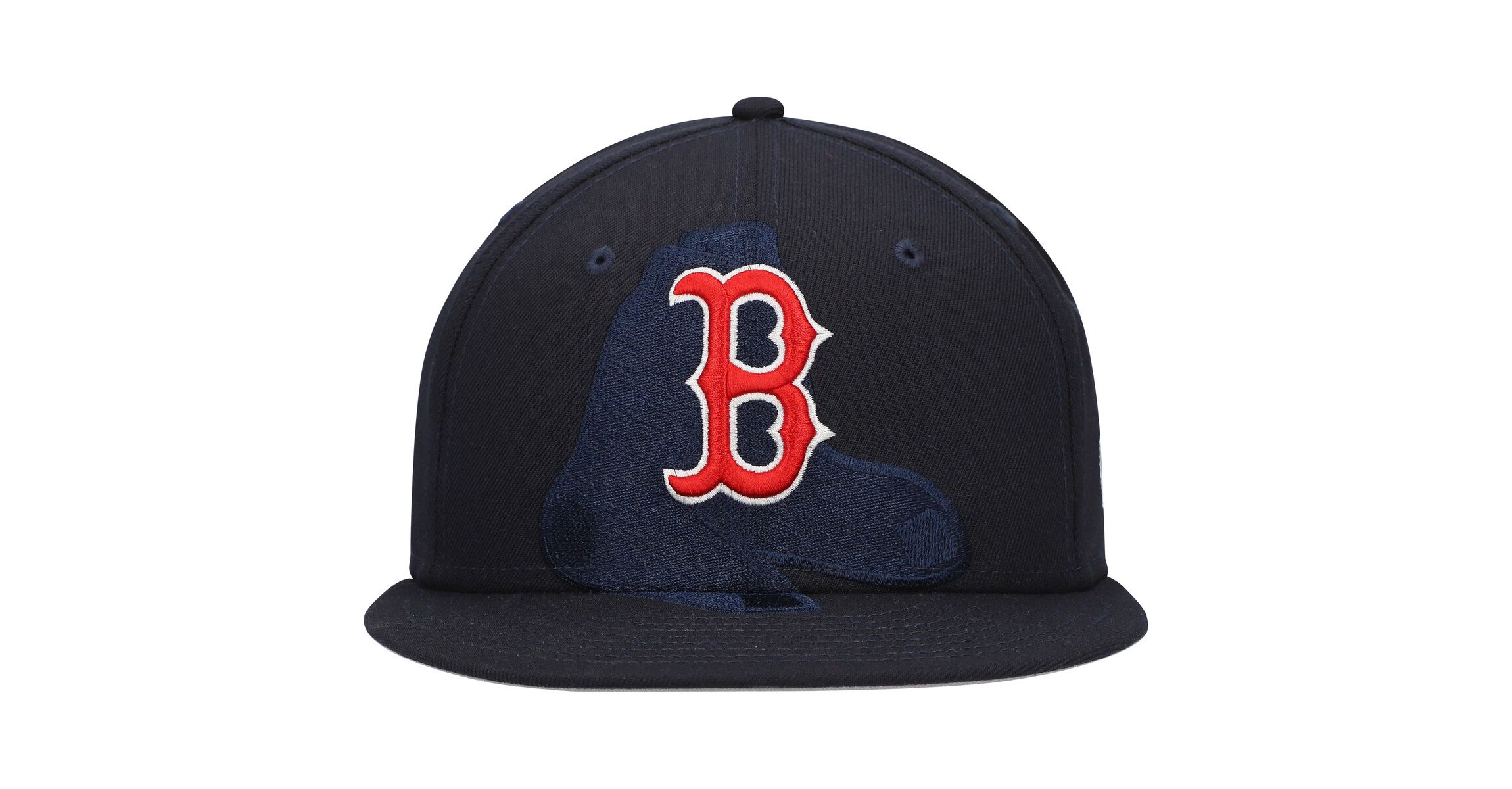Boston Red Sox MLB Boston Sox Shadow Logo 59FIFTY Fitted Hat