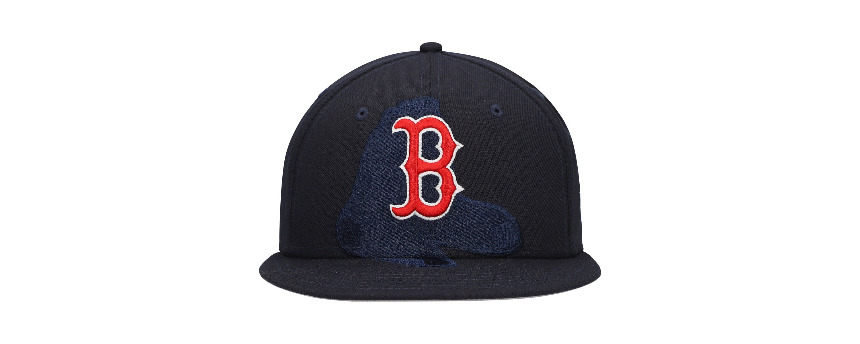 Boston Red Sox MLB Boston Sox Shadow Logo 59FIFTY Fitted Hat