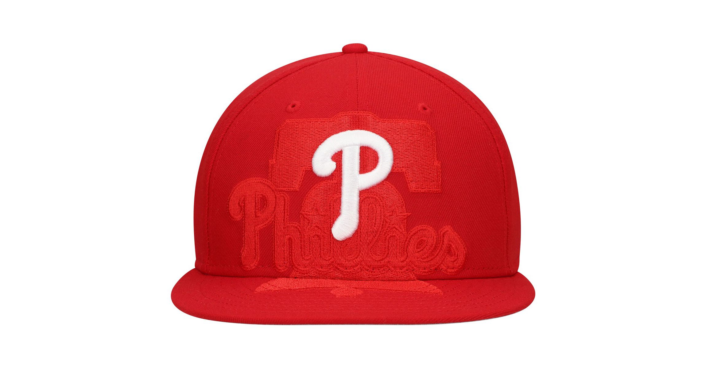 MLB Philadelphia Phillies Shadow Logo 59FIFTY Fitted Hat