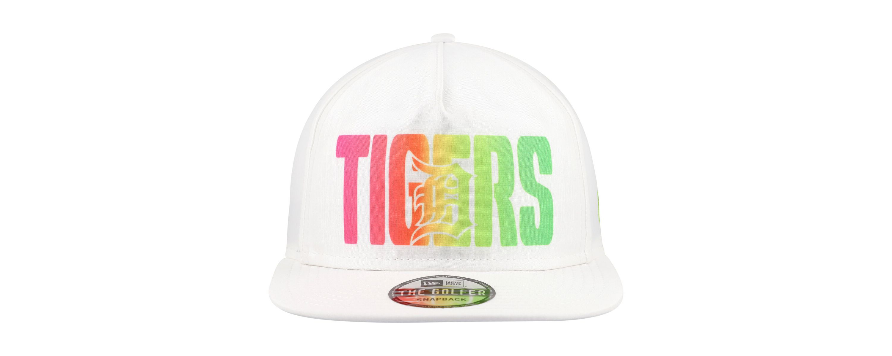 MLB Detroit Tigers Spring Spectrum Golfer Snapback Hat
